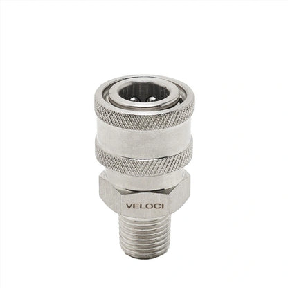 Dirt Vanish® Stainless Steel Couplers MPT