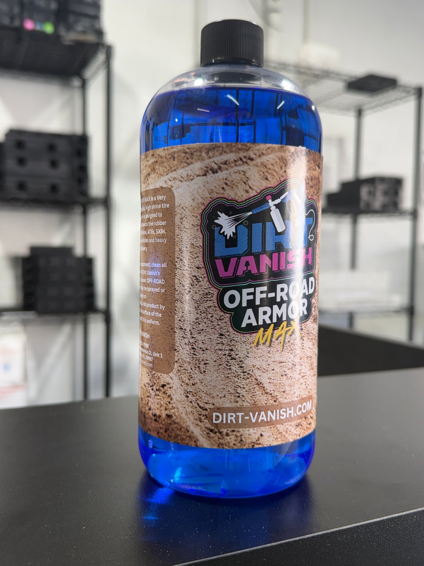 Dirt Vanish Off-Road Armor MAX 32oz – Shine & Protection for Hardworking Machines