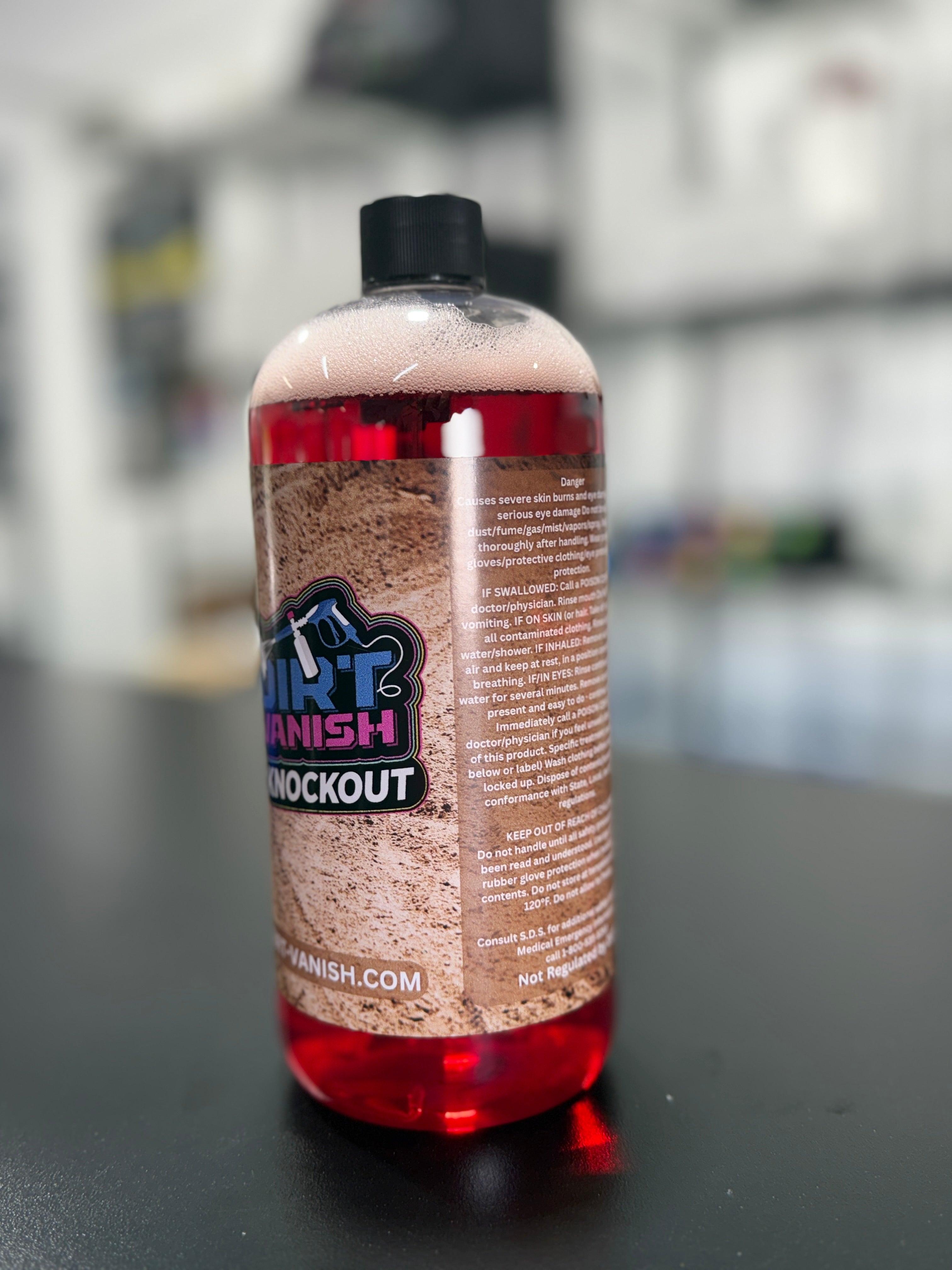 Knockout – High-Foaming Off-Road Cleaner 32oz Bottle