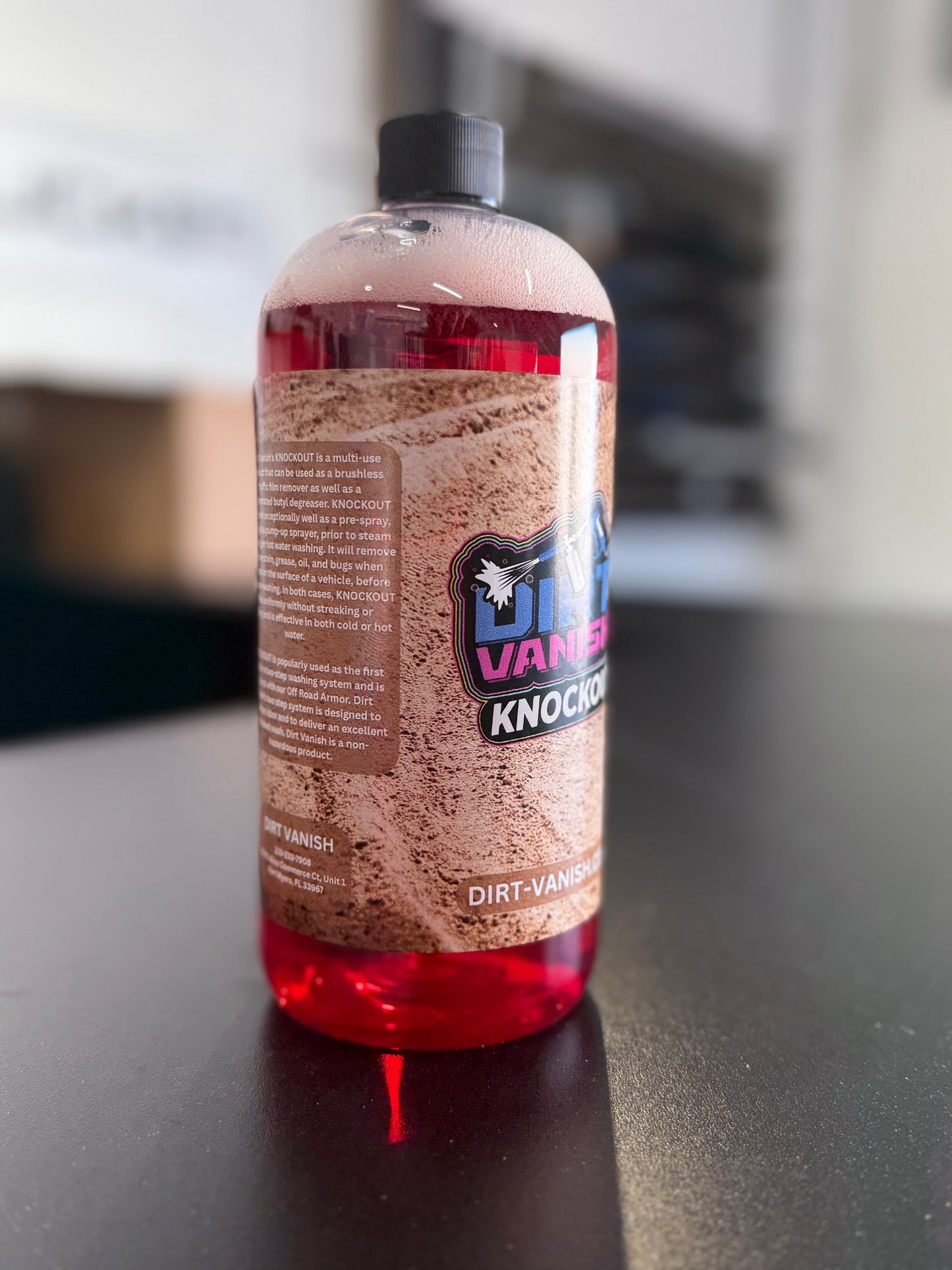 Knockout – High-Foaming Off-Road Cleaner 32oz Bottle