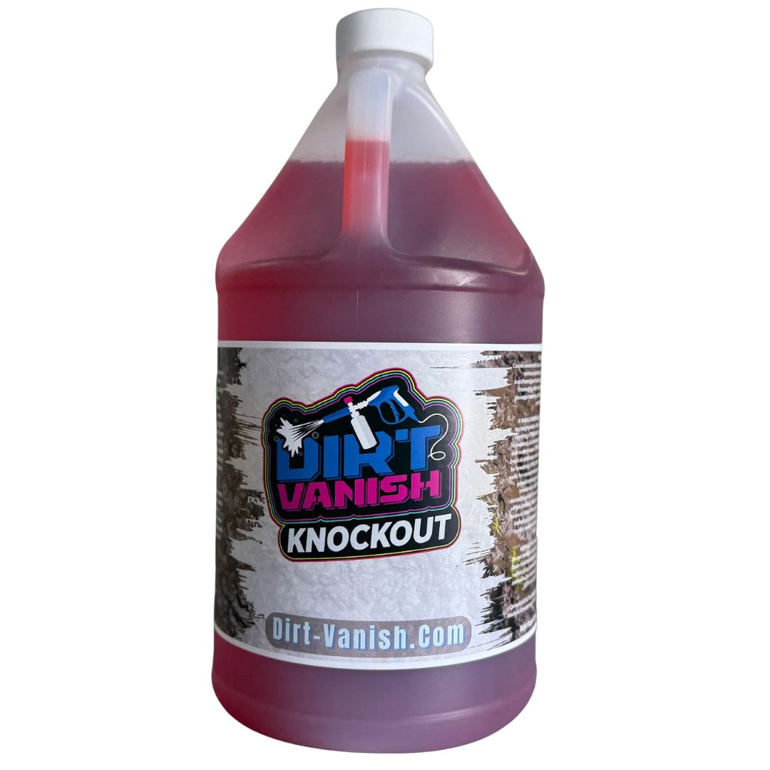 Dirt Vanish’s Knockout – High-Foaming Off-Road Cleaner 1 Gallon Bottle